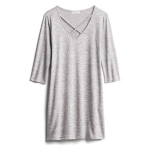 Nine Britton Grey Knit Dress